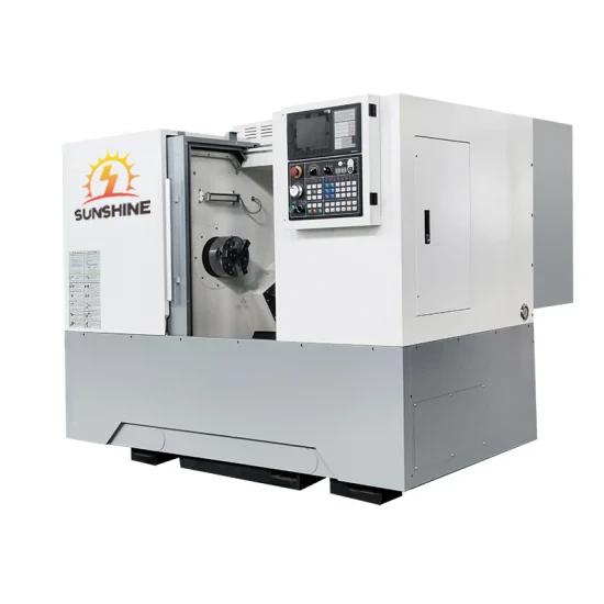 CNC Inclined Lathe For Shaft Parts Processing suppliers