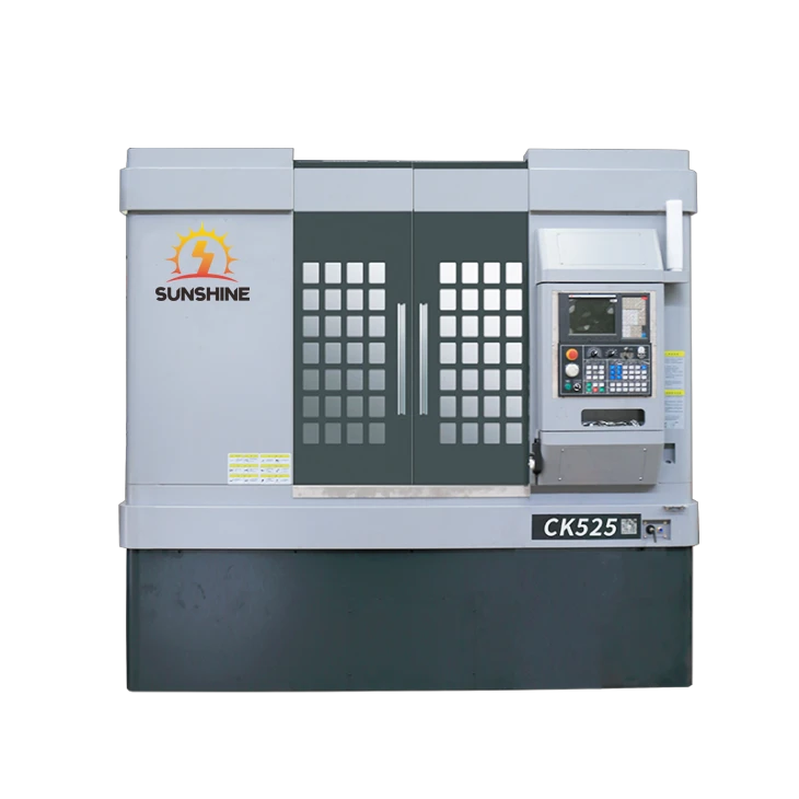 더블 컬럼 CNC 수직 선반 CK525