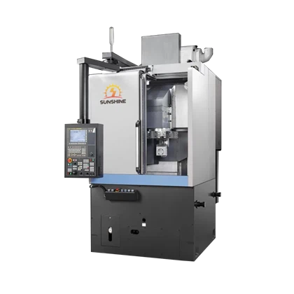 단일 열 CNC 수직 선반 머시닝 휠 허브