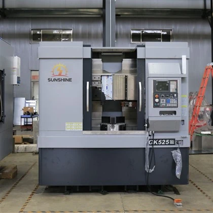 CK525 이중 컬럼 CNC 수직 선반 제조업체 고효율 CNC 수직 선반